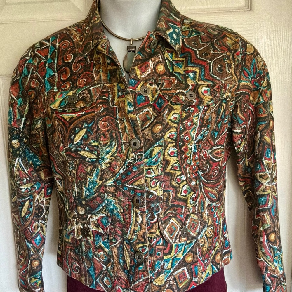 SALE❤️CHICO’S..Jacket - Picture 3 of 11